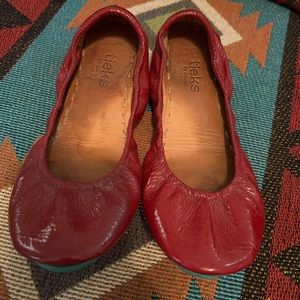 Tieks…too narrow for my toes! Beautiful well made shoes